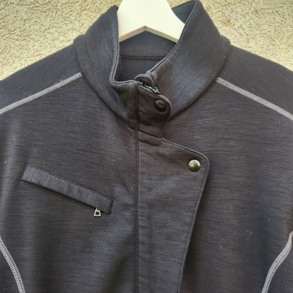 KUHL Women's Woolforce Jacket Small Black Full Zip Outdoor Hiking Gorpcore - Picture 5 of 11